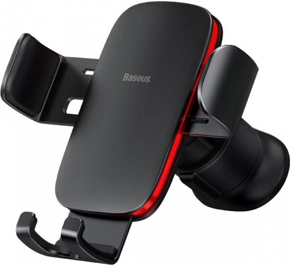 Автотримач Baseus Metal Age II Gravity Car Mount (Air Outlet Version) (SUJS000001) Black - фото - інтернет-магазин електроніки та побутової техніки TTT