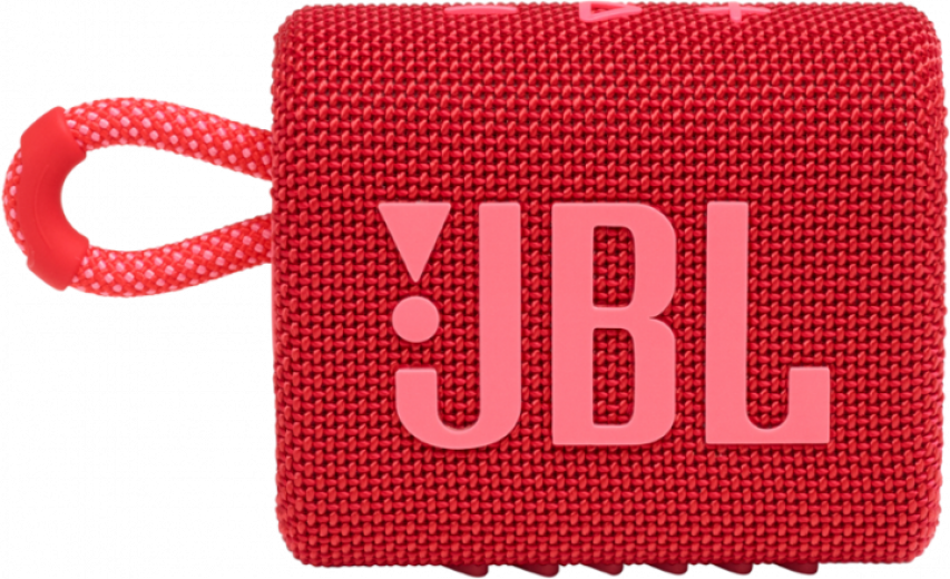 Портативная акустика JBL Go 3 (JBLGO3RED) Red  - фото Портативная акустика JBL Go 3 (JBLGO3RED) Red  - фото - интернет-магазин электроники и бытовой техники TTT