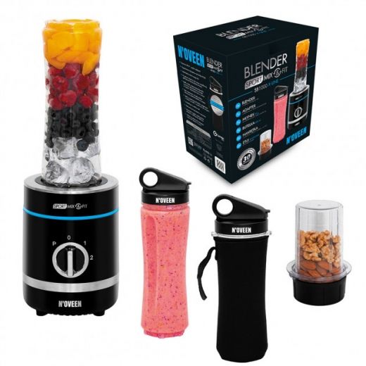 Блендер Noveen Sport Mix & Fit SB1000 Xline - фото Блендер Noveen Sport Mix & Fit SB1000 Xline - фото - интернет-магазин электроники и бытовой техники TTT