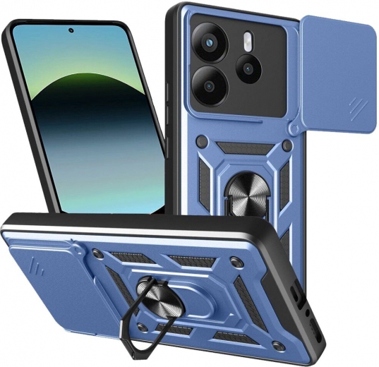 Панель BeCover Military для Xiaomi Redmi Note 14 4G (713452) Blue - фото Панель BeCover Military для Xiaomi Redmi Note 14 4G (713452) Blue - фото - интернет-магазин электроники и бытовой техники TTT