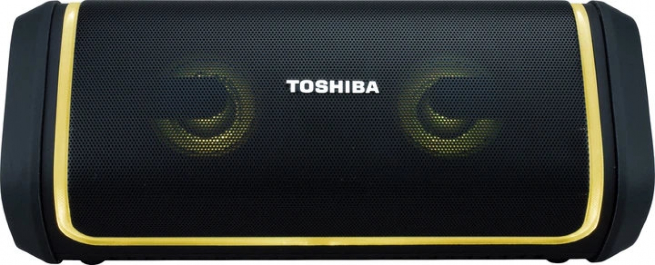 Портативна колонка Toshiba TY-WSP150 10W RGB Black - фото - інтернет-магазин електроніки та побутової техніки TTT