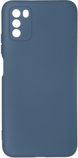Чехол Full Soft Case for Xiaomi Poco M3 Dark Blue - фото - интернет-магазин электроники и бытовой техники TTT