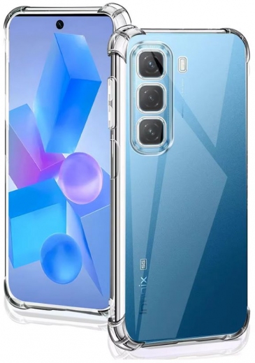 Панель BeCover Anti-Shock для Infinix Hot 50 (X6720) (712306) Clear - фото - интернет-магазин электроники и бытовой техники TTT