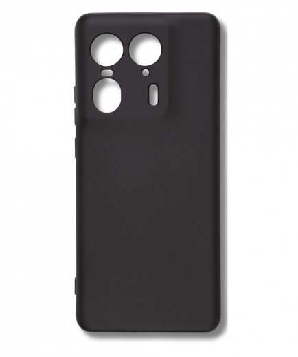 Силиконовый чехол BeCover для Motorola Edge 50 Ultra (714689) Black - фото - интернет-магазин электроники и бытовой техники TTT