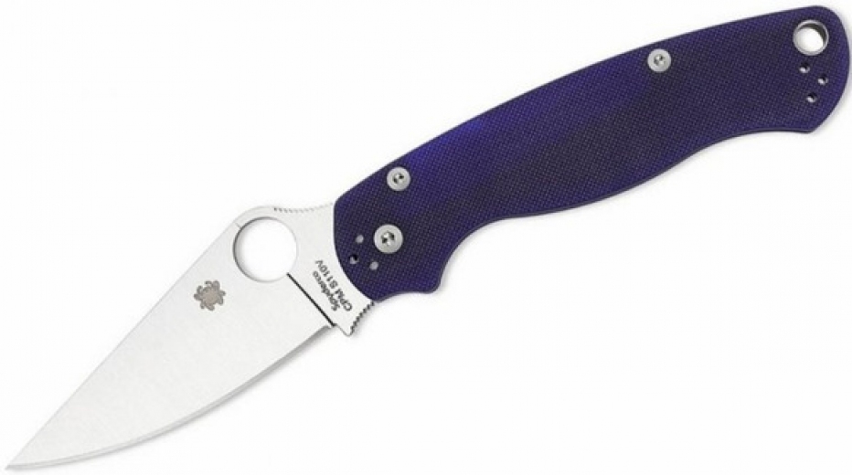 Карманный нож Spyderco Para Military 2, S110V (C81GPDBL2) - фото - интернет-магазин электроники и бытовой техники TTT