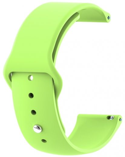 Ремешок BeCover для Xiaomi Amazfit Bip/Bip Lite/Bip S Lite/GTR 42mm/GTS/TicWatch S2/TicWatch E (706203) Lime - фото - интернет-магазин электроники и бытовой техники TTT