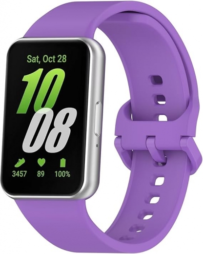 Ремінець BeCover для Samsung Galaxy Fit 3 (20mm) (713198) Purple - фото - інтернет-магазин електроніки та побутової техніки TTT