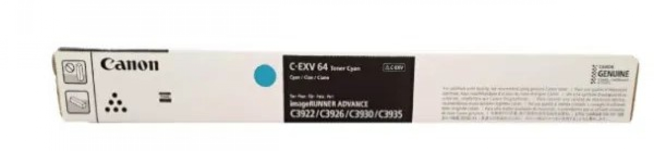 Тонер CANON C-EXV 64  (5754C002AA) CYAN  - фото - інтернет-магазин електроніки та побутової техніки TTT
