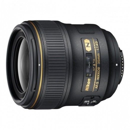 Об'єктив Nikon AF-S Nikkor 35mm f/1.4G (JAA134DA) - фото - інтернет-магазин електроніки та побутової техніки TTT