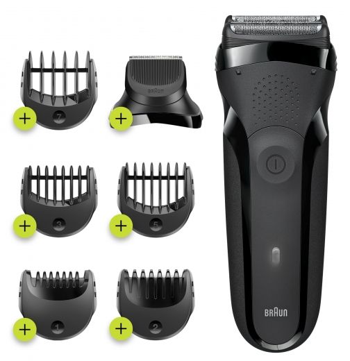 Електробритва BRAUN Series 3 300BT Black/Black - фото - інтернет-магазин електроніки та побутової техніки TTT