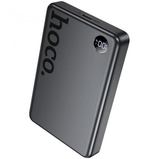 УМБ Hoco Q34 Clever 10000 mAh 20W Metal Gray - фото - інтернет-магазин електроніки та побутової техніки TTT