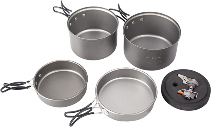 Набір посуду Kovea Solo 3 KSK-SOLO3 (4823082716227) - фото Набір посуду Kovea Solo 3 KSK-SOLO3 (4823082716227) - фото - інтернет-магазин електроніки та побутової техніки TTT