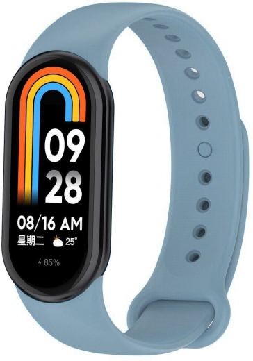 Ремешок BeCover для Xiaomi Mi Smart Band 8 (709402) Lilac - фото - интернет-магазин электроники и бытовой техники TTT