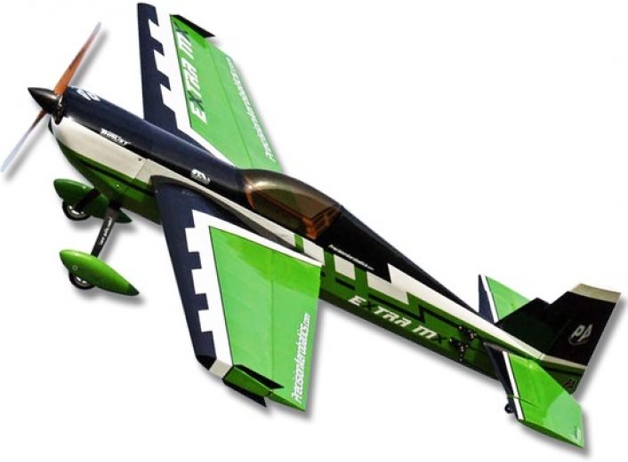Самолёт на радиоуправлении Precision Aerobatics Extra MX 1472мм KIT Green - фото - интернет-магазин электроники и бытовой техники TTT