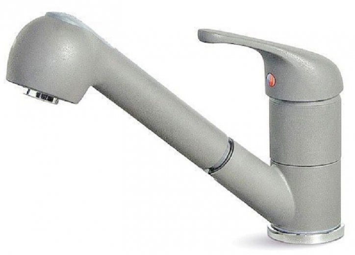 Кухонний змішувач ELLECI Venere Aluminium 79 - фото Кухонний змішувач ELLECI Venere Aluminium 79 - фото - інтернет-магазин електроніки та побутової техніки TTT