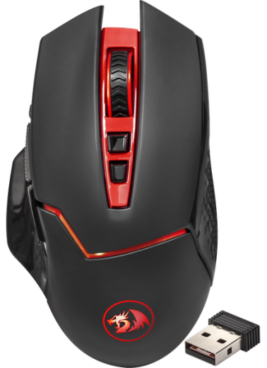 Миша Redragon Mirage IR Wireless (74847) Black/Red - фото - інтернет-магазин електроніки та побутової техніки TTT
