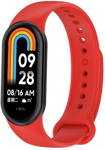 Ремешок BeCover для Xiaomi Mi Smart Band 8 (709396) Red - фото - интернет-магазин электроники и бытовой техники TTT
