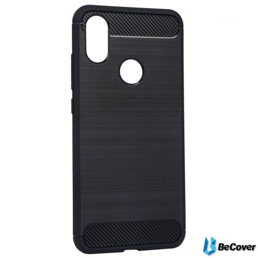 Панель BeCover Carbon Series для Xiaomi Redmi Note 6 Pro (702792) Deep Blue - фото - інтернет-магазин електроніки та побутової техніки TTT