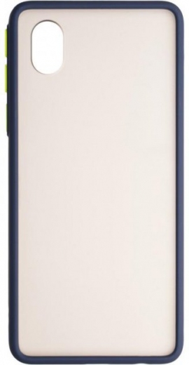 Панель Gelius Bumper Mat Case для Samsung Galaxy A013 (A01 Core) (2099900829642) Blue - фото - интернет-магазин электроники и бытовой техники TTT