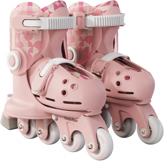 Роликовые коньки Yvolution Twista размер 30-34 (YC01P4) Pink - фото - интернет-магазин электроники и бытовой техники TTT