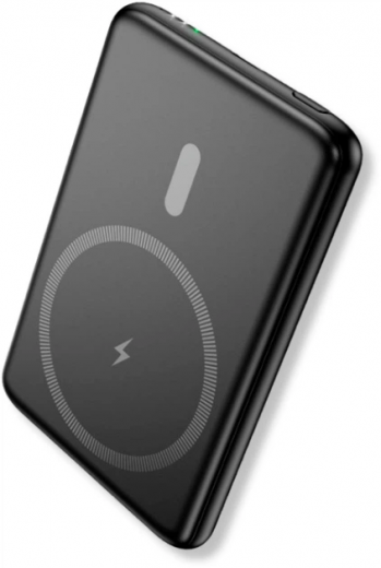 УМБ Hoco J140A Tony Magnetic MagSafe 15W + PD20W 5000 mAh Black - фото - інтернет-магазин електроніки та побутової техніки TTT