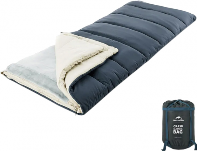 Спальный мешок Naturehike CR450 CNH22SD011 (6927595712061) Blue - фото Спальный мешок Naturehike CR450 CNH22SD011 (6927595712061) Blue - фото - интернет-магазин электроники и бытовой техники TTT