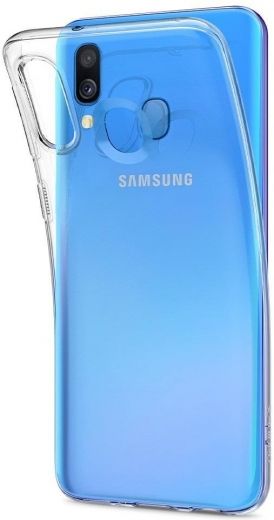 Накладка силиконовая для Samsung A40 Clear - фото - интернет-магазин электроники и бытовой техники TTT