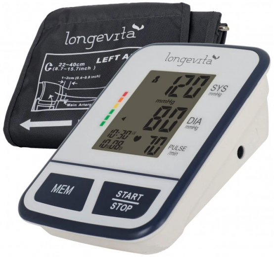 Тонометр LONGEVITA BP-1303 - фото - інтернет-магазин електроніки та побутової техніки TTT