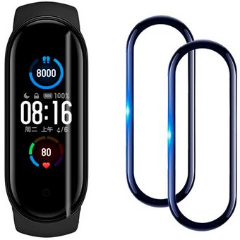 Захисна плівка Armorstandart 3D-Curved для Xiaomi Mi Band 5 (2 шт) (ARM57022) - фото - інтернет-магазин електроніки та побутової техніки TTT