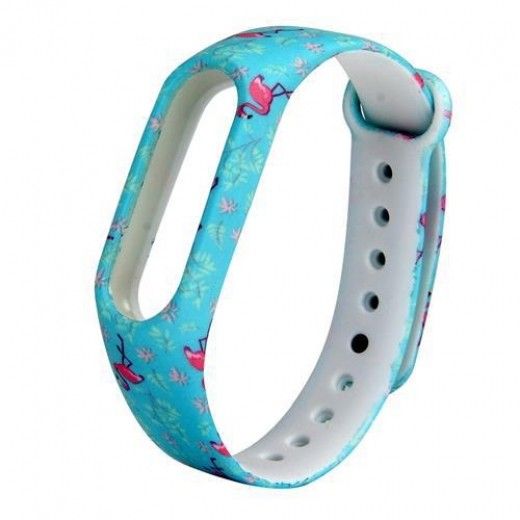 Ремешок для Xiaomi Mi Band 2 Flamingo - фото - интернет-магазин электроники и бытовой техники TTT