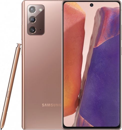 Смартфон Samsung Galaxy Note 20 N980F 8/256Gb (SM-N980FZNGSEK) Bronze  - фото - интернет-магазин электроники и бытовой техники TTT