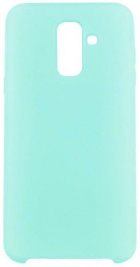 Панель Original Soft Case Samsung Galaxy A605 (A6 Plus 2018) Light Blue - фото - інтернет-магазин електроніки та побутової техніки TTT