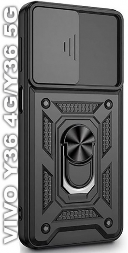 Панель BeCover Military для Vivo Y36 4G/Y36 5G Black (710025) - фото Панель BeCover Military для Vivo Y36 4G/Y36 5G Black (710025) - фото - інтернет-магазин електроніки та побутової техніки TTT
