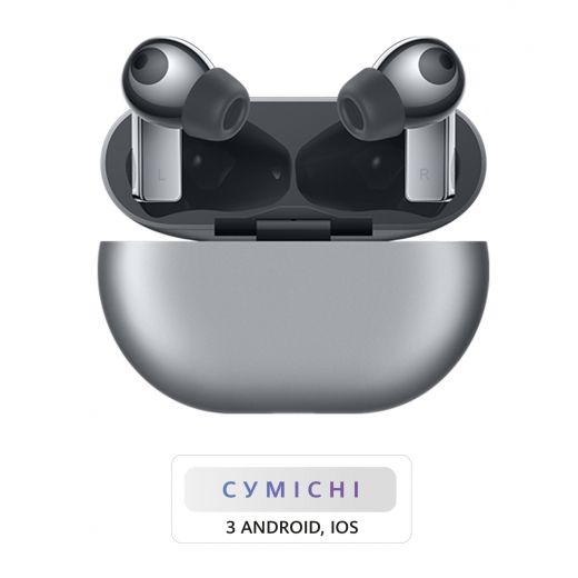 Гарнітура Huawei FreeBuds Pro (55033757) Silver - фото - інтернет-магазин електроніки та побутової техніки TTT