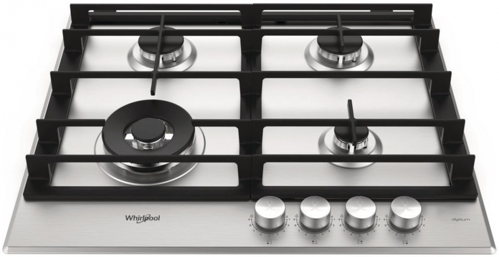 Варочная поверхность газовая Whirlpool GMWL 628/IXL EE - фото Варочная поверхность газовая Whirlpool GMWL 628/IXL EE - фото - интернет-магазин электроники и бытовой техники TTT