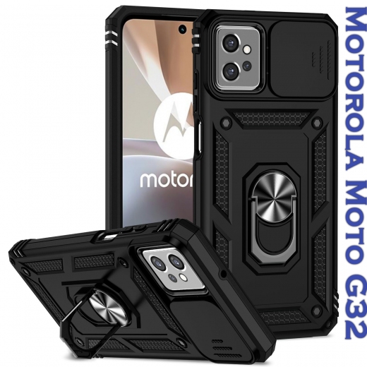 Панель BeCover Military для Motorola Moto G32 (BC_708177) Black - фото - інтернет-магазин електроніки та побутової техніки TTT