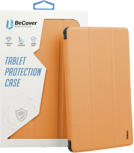 Чохол BeCover Soft Edge з кріпленням Apple Pencil для Apple iPad 10.2 2019/2020/2021 (709181) Orange - фото - інтернет-магазин електроніки та побутової техніки TTT