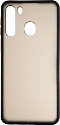 Панель Gelius Bumper Mat Case для Samsung Galaxy A21 (A215) (2099900794315) Black - фото - интернет-магазин электроники и бытовой техники TTT