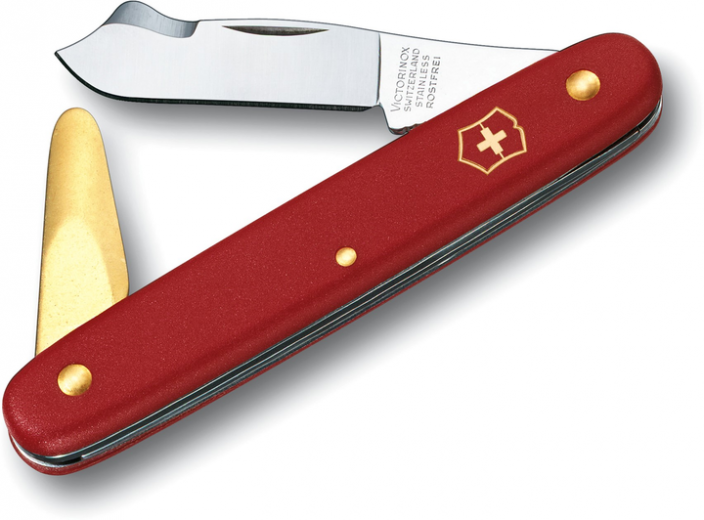 Садовий ніж Victorinox Budding Combi 2 (Vx39140.B1) - фото - інтернет-магазин електроніки та побутової техніки TTT
