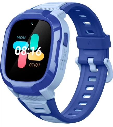 Детские смарт-часы Mibro Watch Phone P6 Blue  - фото - интернет-магазин электроники и бытовой техники TTT
