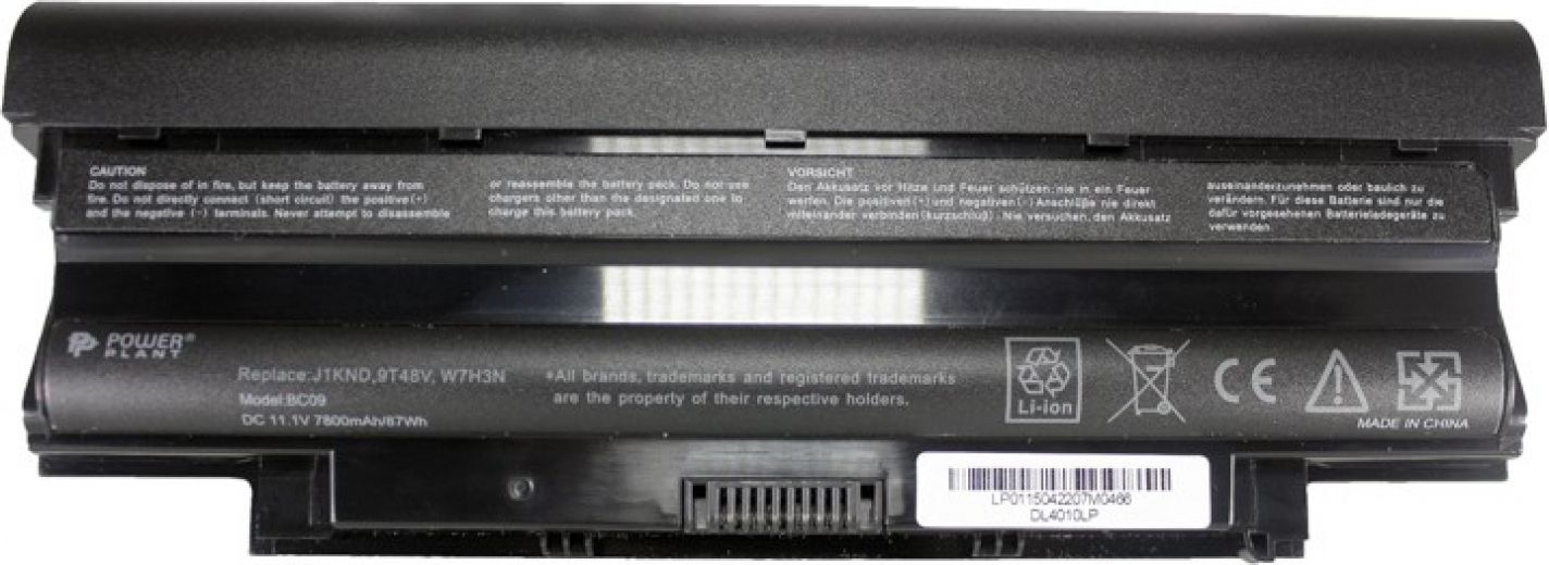 Аккумулятор PowerPlant 04YRJH DE N4010 3S2P для Dell Inspiron 13R (11.1V/7800mAh/9 Cells) (NB00000066) - фото - интернет-магазин электроники и бытовой техники TTT