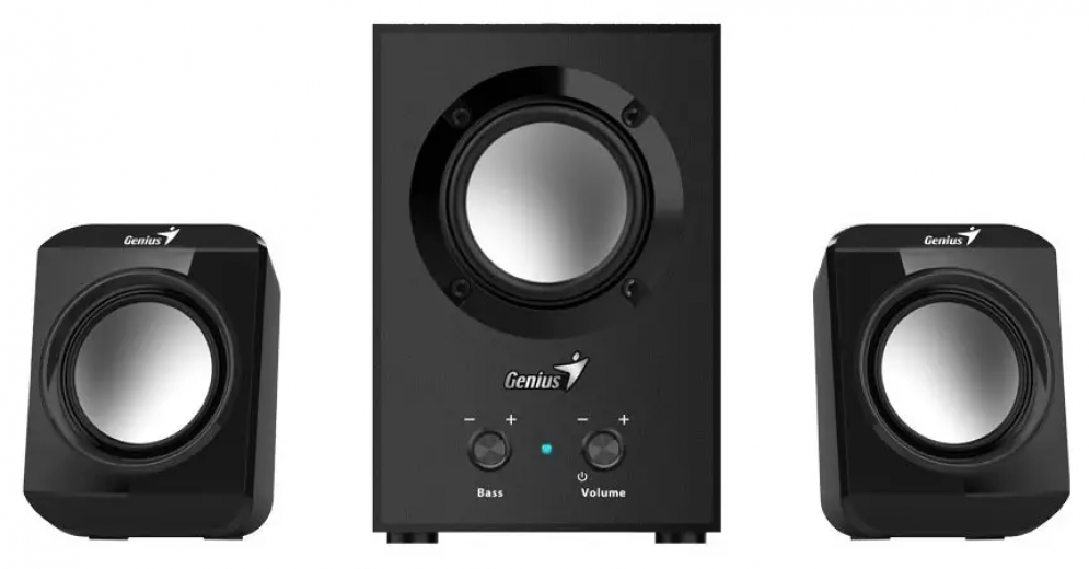 Акустическая система Genius SW-2.1 300 (31730035400) Black - фото - интернет-магазин электроники и бытовой техники TTT