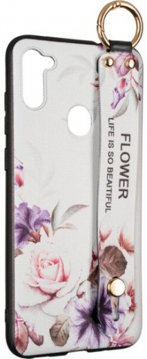 Чехол-накладка Fashion Flower Rope Case для Samsung A115 (A11) White - фото Чехол-накладка Fashion Flower Rope Case для Samsung A115 (A11) White - фото - интернет-магазин электроники и бытовой техники TTT