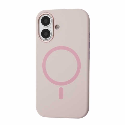 Панель BeCover FIBRA Silicone OmniMag для Apple iPhone 16 (716229) Light Pink - фото - интернет-магазин электроники и бытовой техники TTT