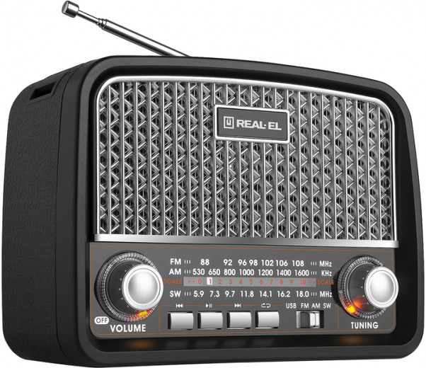 Радиоприемник Real-El X-520 (EL121800006) Black - фото Радиоприемник Real-El X-520 (EL121800006) Black - фото - интернет-магазин электроники и бытовой техники TTT