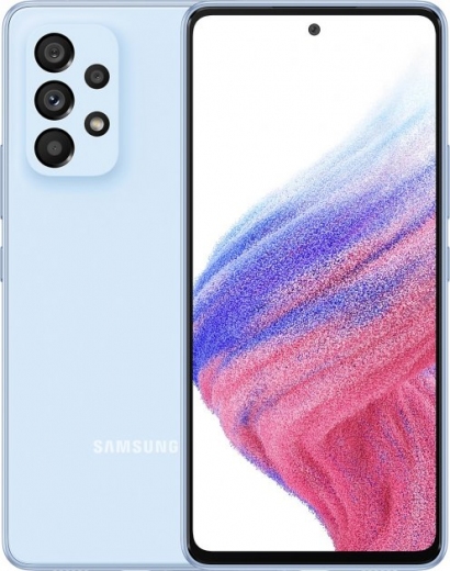 Смартфон Samsung Galaxy A53 5G 8/256GB (SM-A536ELBHSEK) Light Blue - фото - інтернет-магазин електроніки та побутової техніки TTT