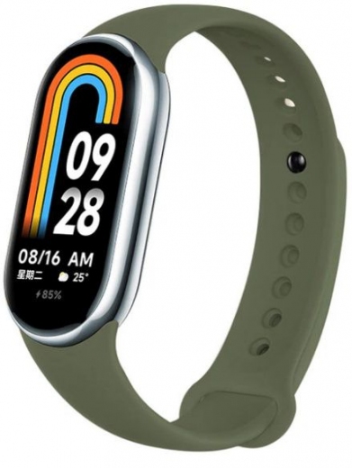 Ремешок BeCover для Xiaomi Mi Smart Band 8 (709392) Khaki - фото - интернет-магазин электроники и бытовой техники TTT