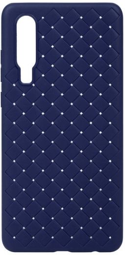 Панель BeCover TPU Leather Case для Huawei P30 (703504) Blue - фото - інтернет-магазин електроніки та побутової техніки TTT