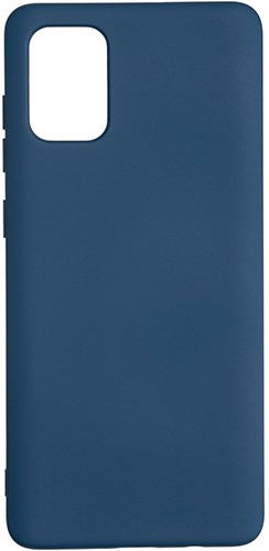 Чехол Full Soft Case for Samsung A715 (A71) Dark Blue - фото - интернет-магазин электроники и бытовой техники TTT
