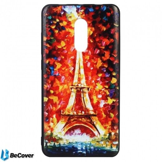 Панель BeCover 3D Print Xiaomi Redmi Note 4X (702109) Paris - фото - інтернет-магазин електроніки та побутової техніки TTT